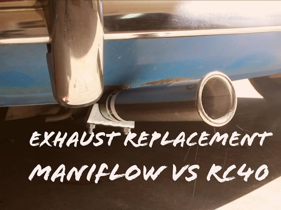 Classic Mini DIY Exhaust Replacement RC40 vs Maniflow Seven Mini Parts