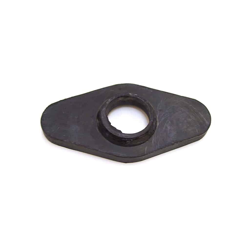 Mounting Bolt Pad, lower, 1976-on, rubber