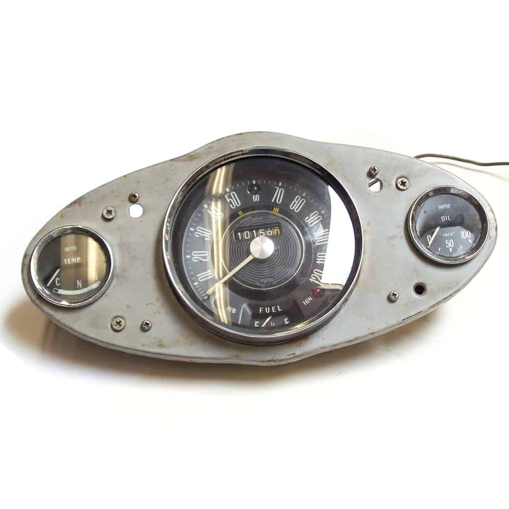 Instrument panel style used with 14A9815 cover, not included