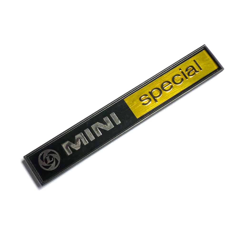  Boot Badge, ''Mini Special'' (CZH4016)