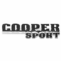Boot Badge, ''Cooper Sport'' (DAH100920MMM)