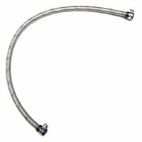 Stainless Steel Braided Rubber Fuel Hose, 22'' (GGT0107)