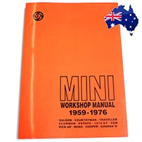 Factory Workshop Manual with Australian Supplement